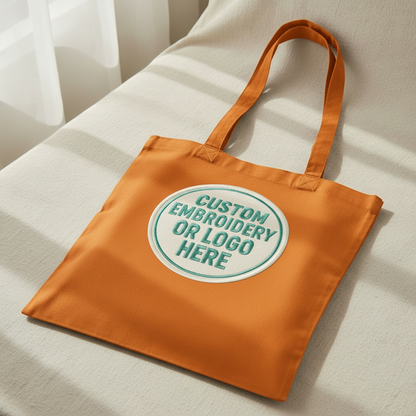 The Shoulder Tote - Orange