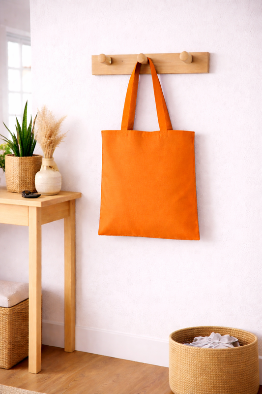 The Shoulder Tote - Orange