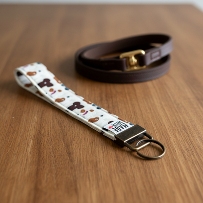 Wristlet Key Fob - “Puppy Pals”