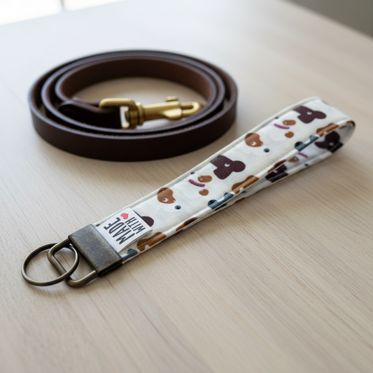 Wristlet Key Fob - “Puppy Pals”