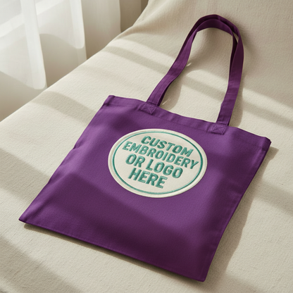 The Humble Tote (With Embroidery)