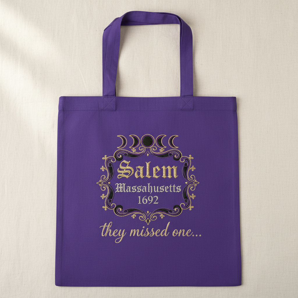 The Shoulder Tote - Purple