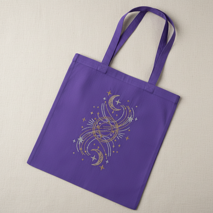 The Shoulder Tote - Purple